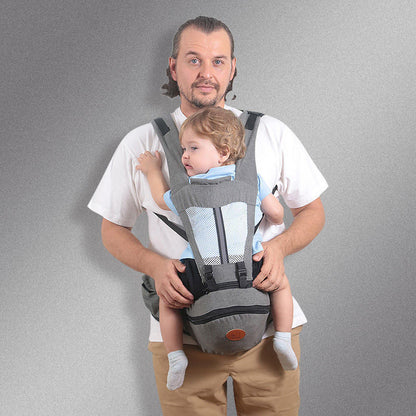 Baby Hip Seat Carrier Baby Waist Stool For Child Infant Toddler With Adjustable Strap Buckle Pocket Soft Inner Huge Storage Ergonomic Baby Carrier Infant Kid Baby Hipseat Sling - Elevura Elevura