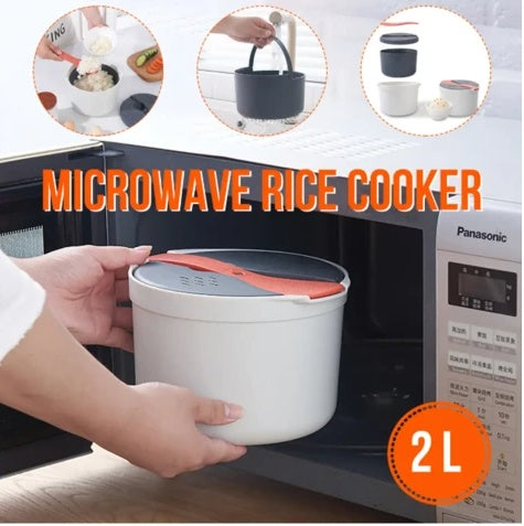 Microwavable rice cooker - Elevura Elevura Microwavable rice cooker