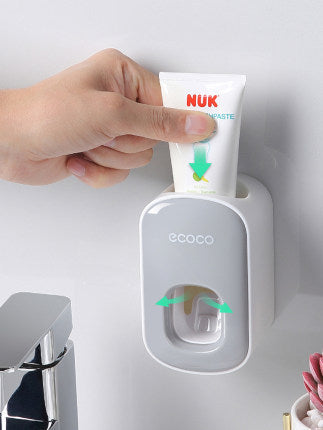 Automatic Toothpaste Dispenser - Elevura Elevura Grey Automatic Toothpaste Dispenser