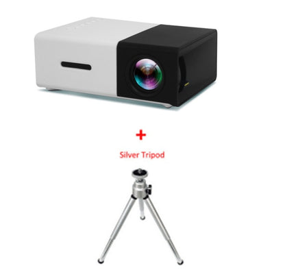 1080P LED Mini HD Projector - Elevura Elevura Black set / US Mini HD Projector