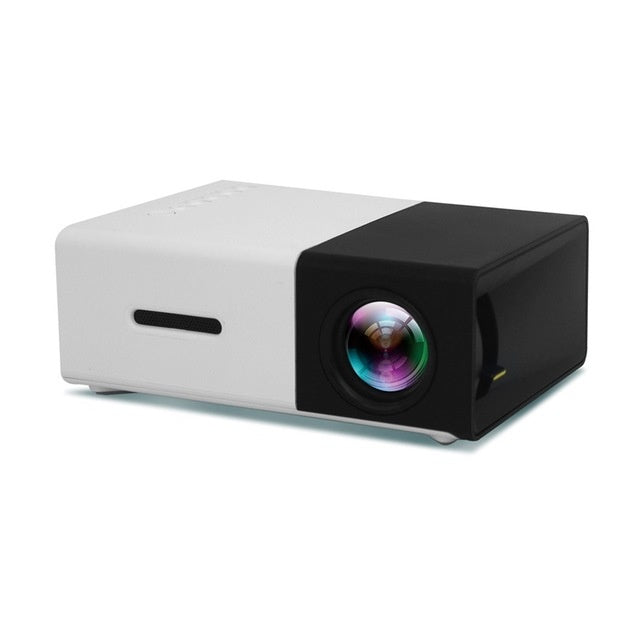 1080P LED Mini HD Projector - Elevura Elevura Black / US Mini HD Projector