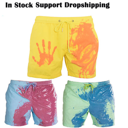 Men Color Changing Swim Trunks - Elevura Elevura Color Changing