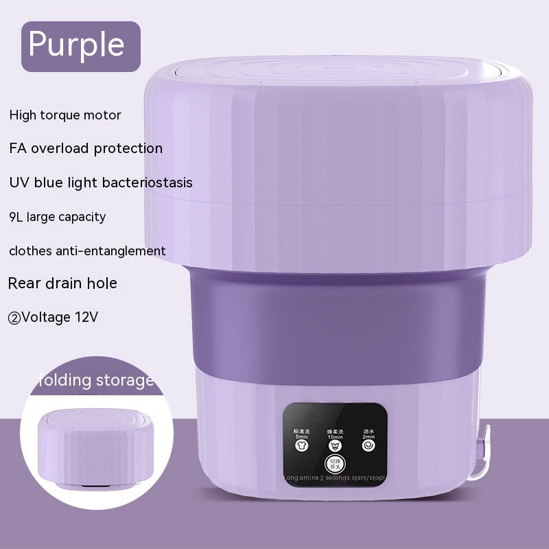 Intelligent Portable Washing Machine - Elevura Elevura S Style 9L Purple / US Intelligent Portable Washing Machine