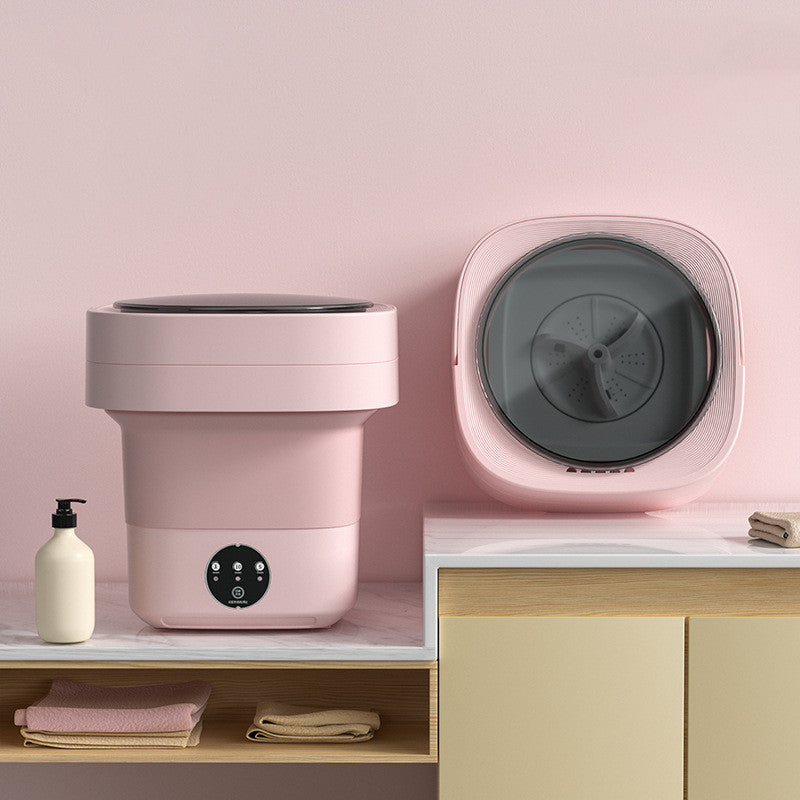 Mini Washing Machine - Elevura Elevura Pink / 220V US Mini Washing Machine