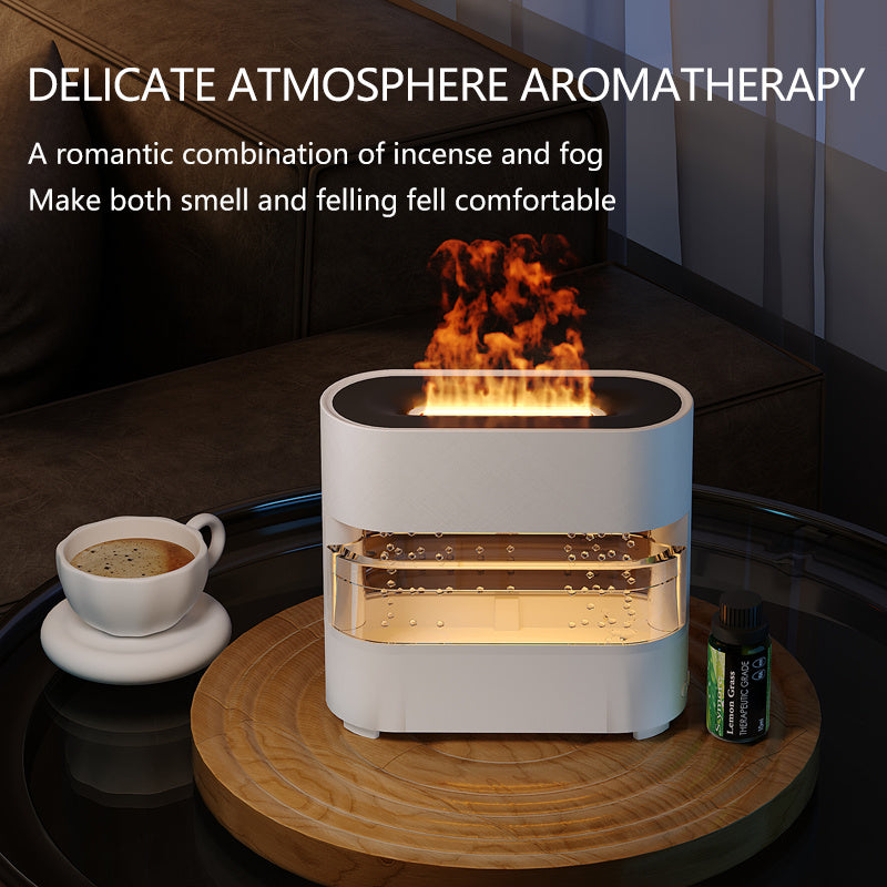 Rain Cloud Fire Humidifier - Elevura Elevura Rain Water Diffuser