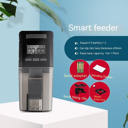 Smart Fish Tank Feeder - Elevura Elevura Smart Fish Tank Feeder