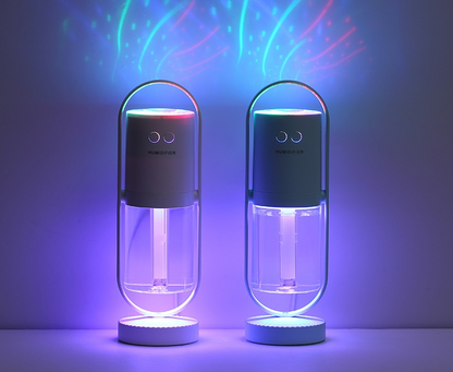 Air Humidifier With Projection Night Lights | USB - Elevura Elevura USB air humidifier