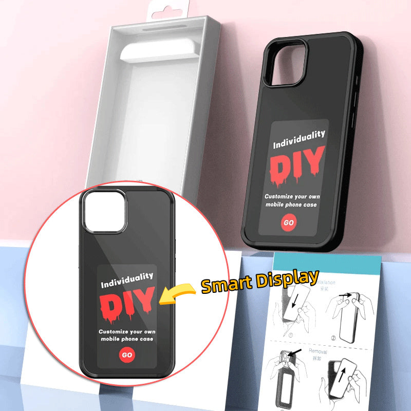 E-Ink Display Phone Case: Customizable, Battery-Free with Infinite Projection - Elevura Elevura E-ink Screen Phone Case