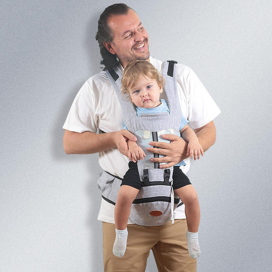 Baby Hip Seat Carrier Baby Waist Stool For Child Infant Toddler With Adjustable Strap Buckle Pocket Soft Inner Huge Storage Ergonomic Baby Carrier Infant Kid Baby Hipseat Sling - Elevura Elevura