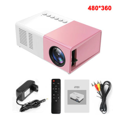 Portable Intelligent Mini Projector - Elevura Elevura J9 Pro Pink / US Intelligent Mini Projector