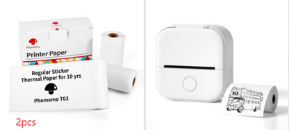 Mini Label & Photo Printer - Elevura Elevura Set1 / USB Mini Printer