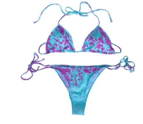 Women's Color Changing Swimsuit - Elevura Elevura Strap green purple / L Color Changing