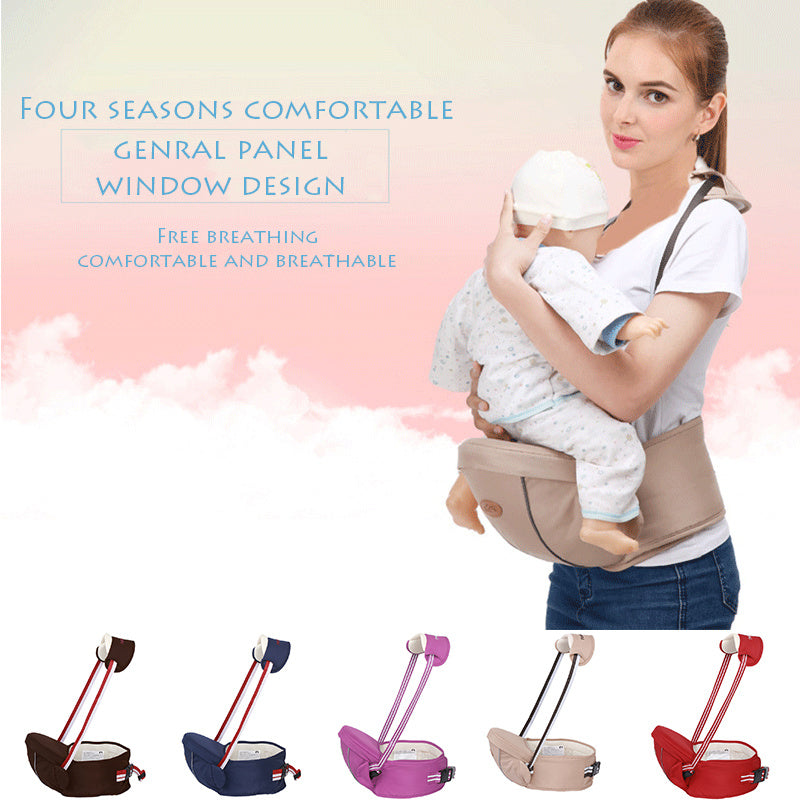 Baby Carrier Waist Newborn Carry Seat Mother Hip Seat Baby Holder Effortless Accessories 2 In 1 Infant Sling Travel Portable - Elevura Elevura