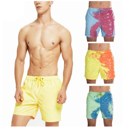 Men Color Changing Swim Trunks - Elevura Elevura Color Changing