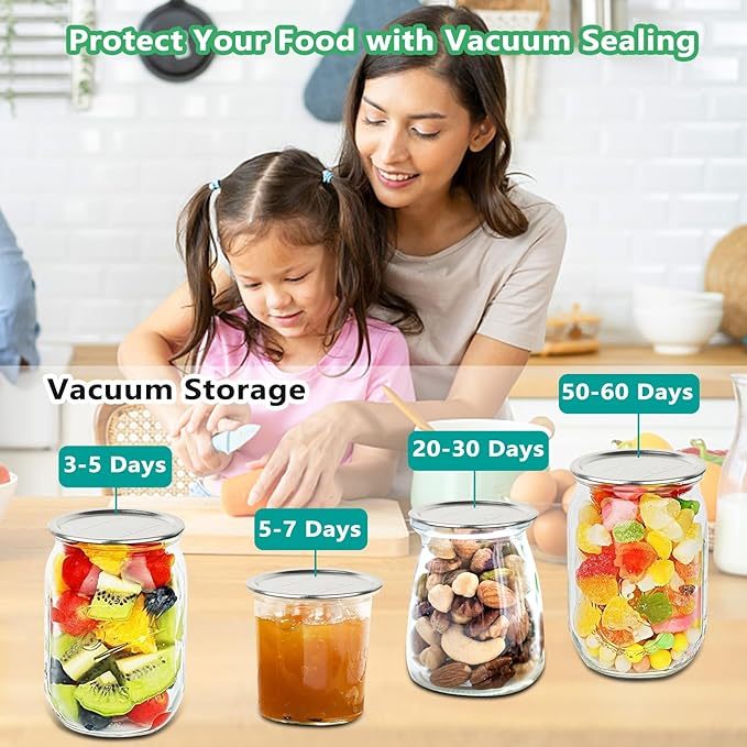 Electric Mason Jar Vacuum Sealer - Elevura Elevura Vacuum Sealer