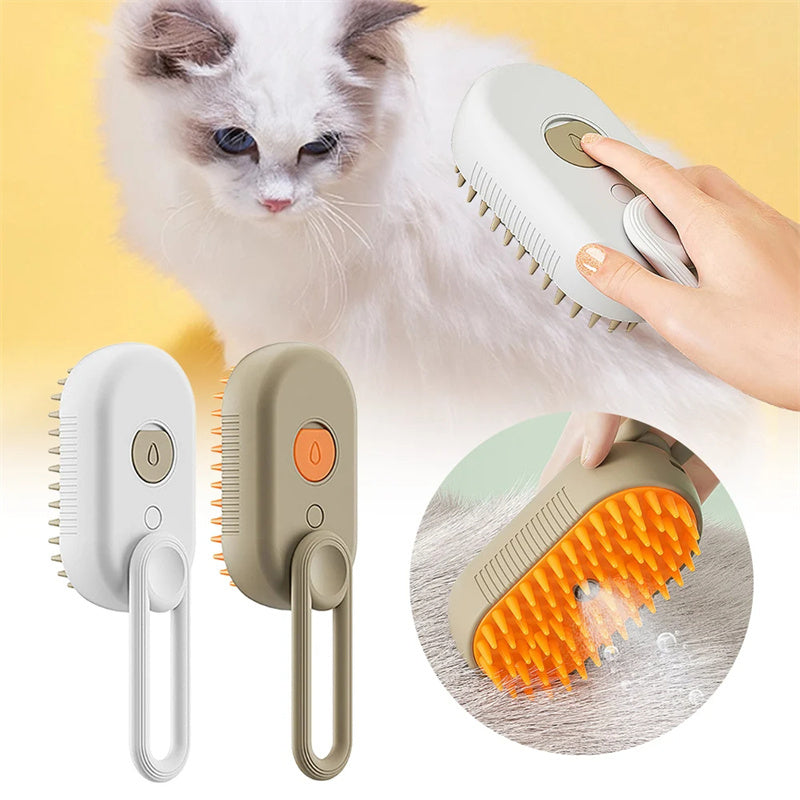 Electric Hair Cat Brush - Elevura Elevura Set / USB Cat Tech