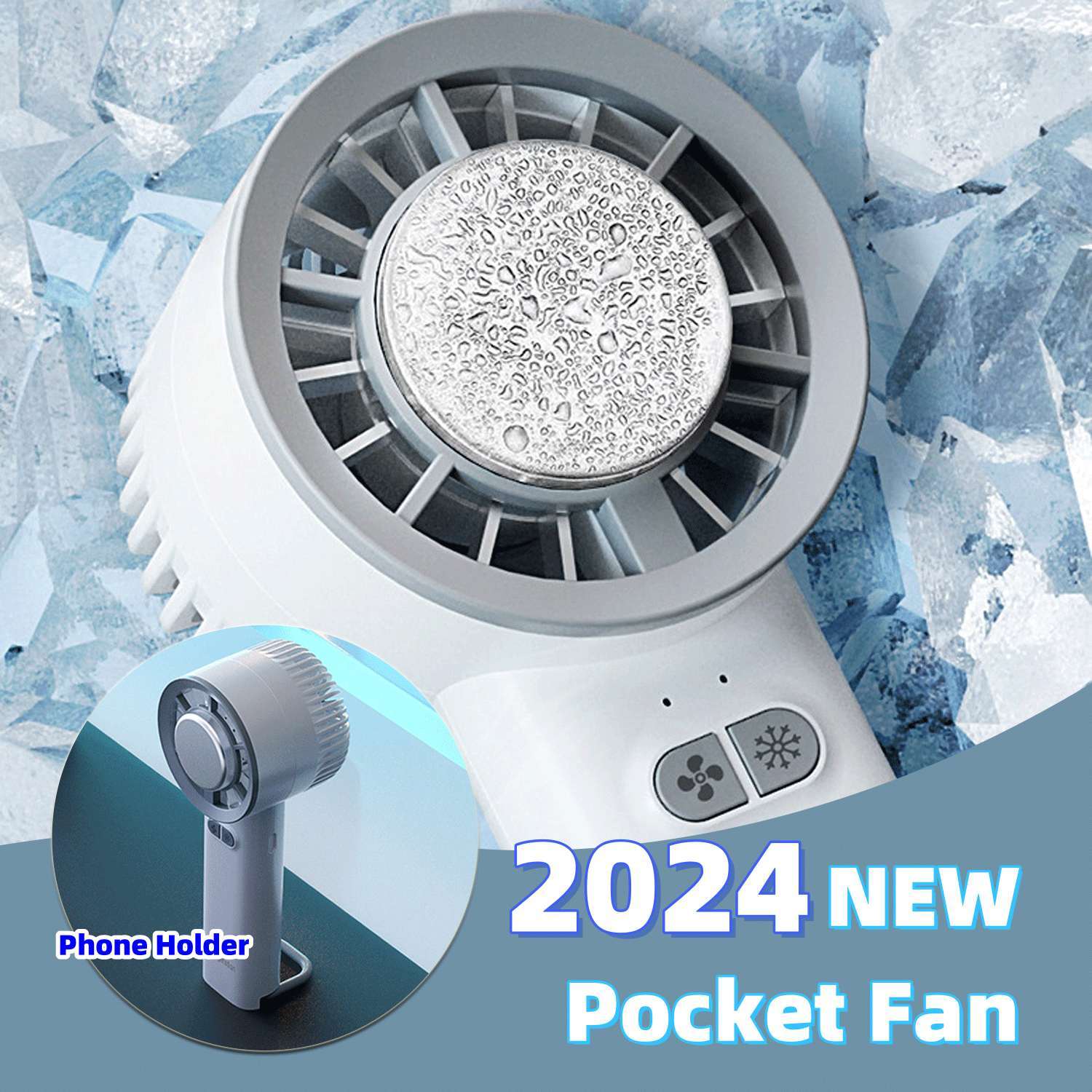 Portable Ice Cold Fan - Elevura Elevura Portable Fan