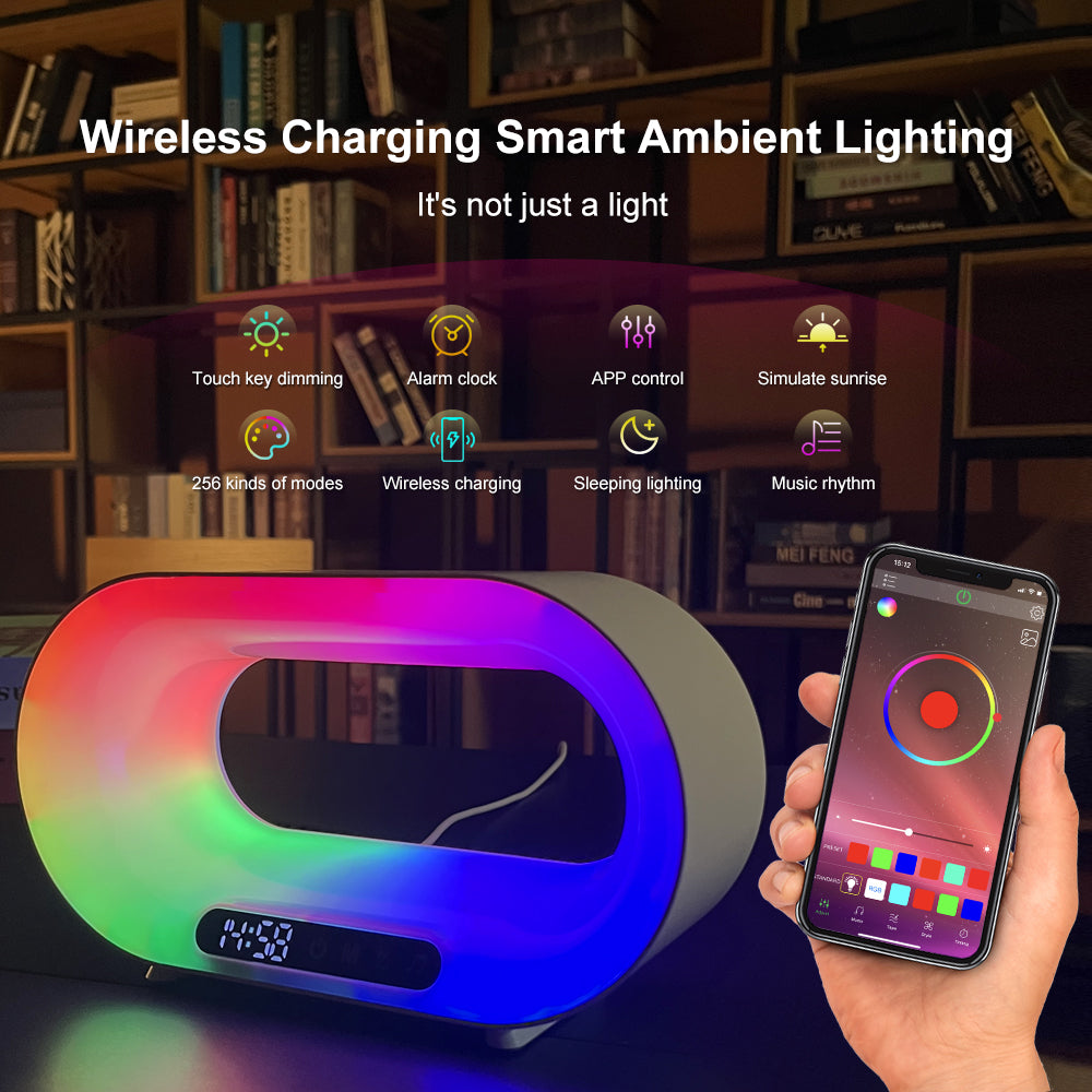 Smart 3 In 1 Wireless Charger - Elevura Elevura Wireless Charging LED