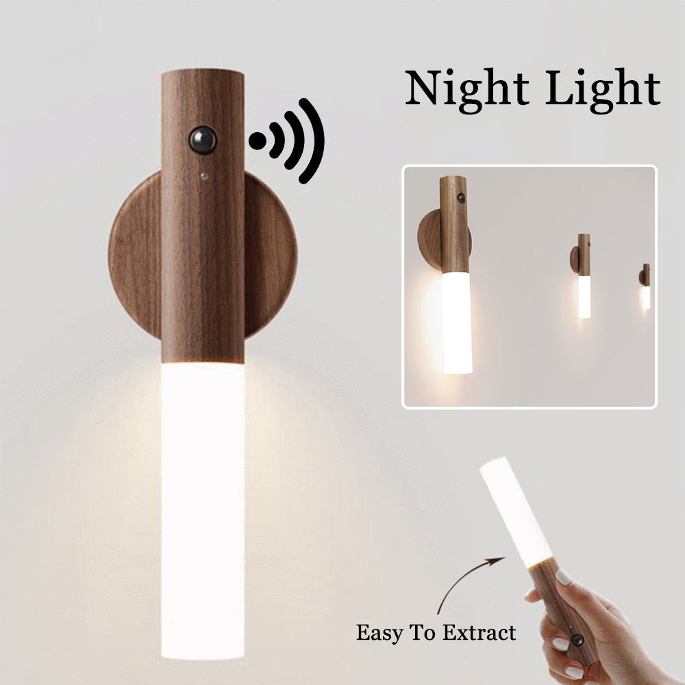 Auto LED USB Magnetic Wood Wireless Night Light Corridors Porch Lights PIR Motion Sensor Wall Light Cabinet Lamp - Elevura Elevura Ankle Support Brace