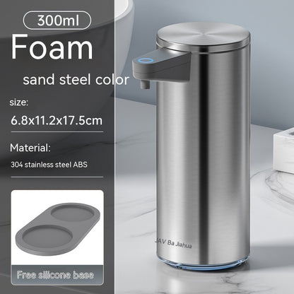 Stainless Soap Dispenser - Elevura Elevura Foam Stainless Steel Soap Dispenser