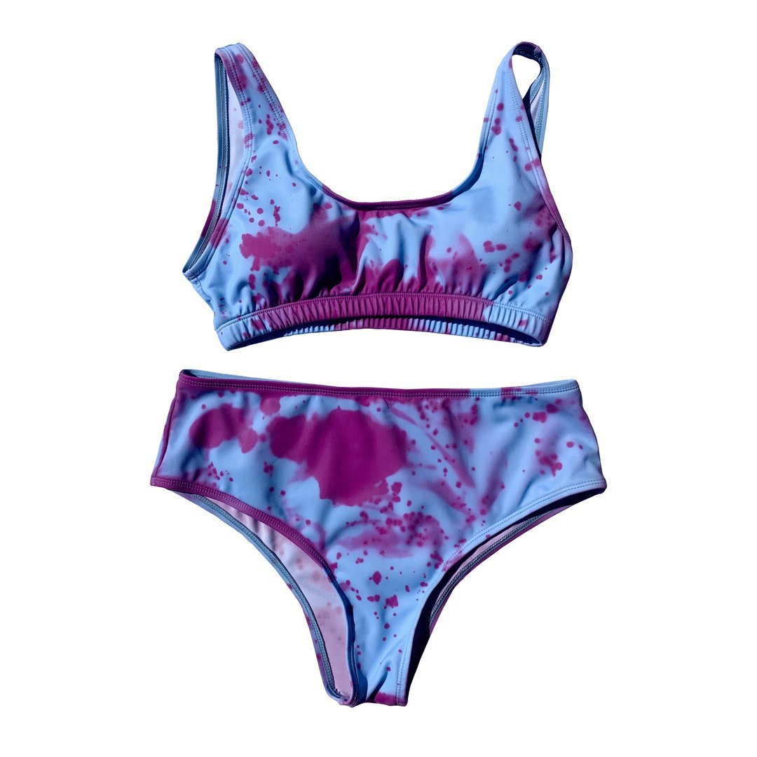 Color Changing Bikini Split | Two-piece Swimsuit - Elevura Elevura Color Changing