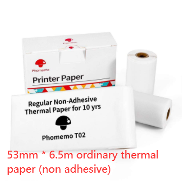 Mini Label & Photo Printer - Elevura Elevura Non stick printing paper / USB Mini Printer