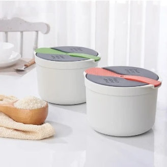 Microwavable rice cooker - Elevura Elevura Microwavable rice cooker