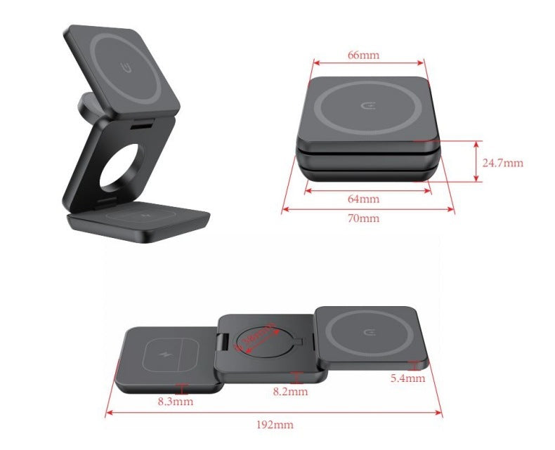 Magnetic Multi Wireless Charging - Elevura Elevura Multi Wireless Charging