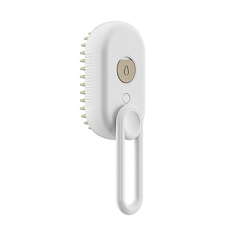 Electric Hair Cat Brush - Elevura Elevura Porcelain White / USB Cat Tech