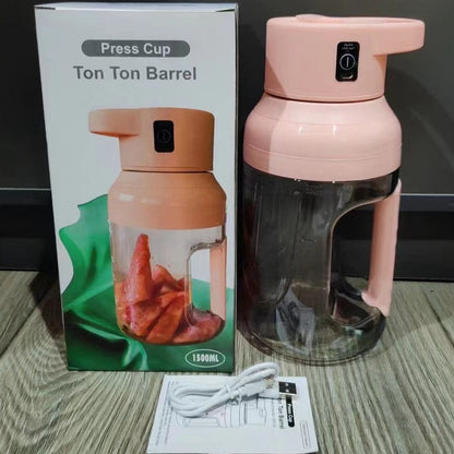 New Electric Juicer | 1500ml - Elevura Elevura Pink Portable Electric Juicers