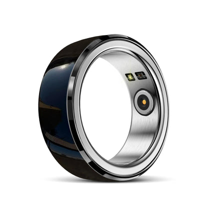 Vitals Ring | Blood Pressure | Heart Rate | Sleep Monitoring - Elevura Elevura Black Vitals Ring