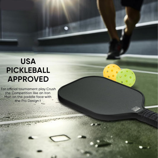 3K Full Carbon Fiber Honeycomb Pickleball Paddle