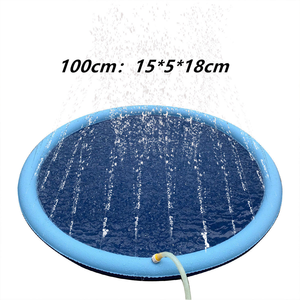 Kids Pets Splash pad - Elevura Elevura Blue100cm Kids Pets Splash Pad