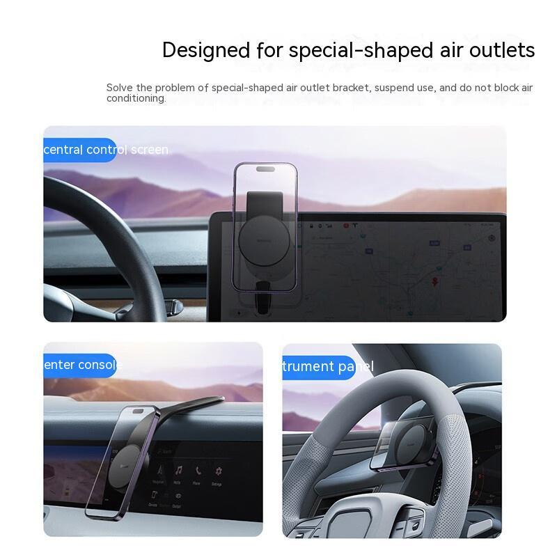 Magnetic Bendable Mobile Phone Holder - Elevura Elevura Phone Holder Wireless Charger