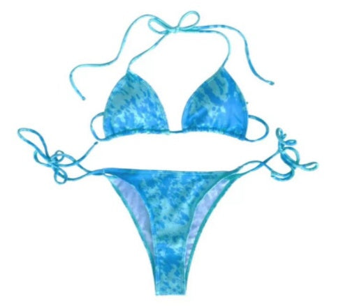 Women's Color Changing Swimsuit - Elevura Elevura Strap green blue / L Color Changing