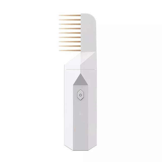 Electronic Aromatherapy Comb | USB - Elevura Elevura White Aromatherapy Comb