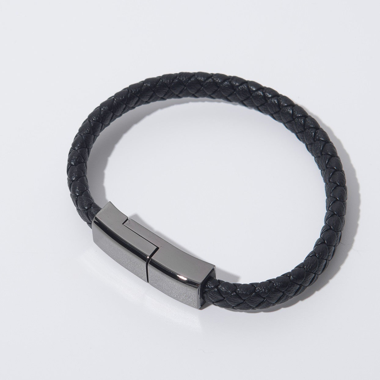 Bracelet Charger USB - Elevura Elevura A Black / TYPEC interface / 20cm Apple Android Bracelet